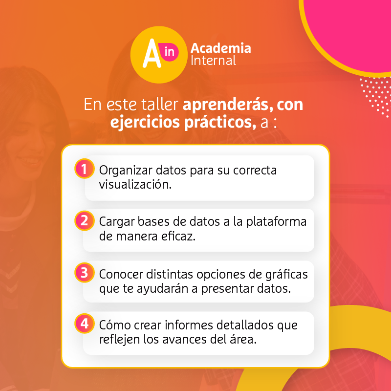 internalCI's tweet image. 🟡¿Sabes cómo las herramientas de #DataStudio pueden ayudarte a crear informes claros y concluyentes?

✅En academia.internal.cl te ayudamos a darle sentido a tus #métricas. Inscríbete y ¡aprende con los que saben! 👀

#ComunicaciónInterna #talleres #academia