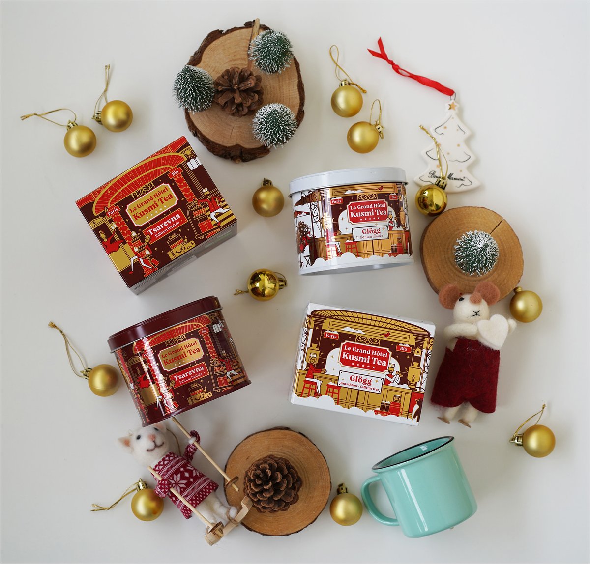papillonmyosoti's tweet photo. Je vous présente les nouveautés de #noel2022 chez @KusmiTea
A offrir ou à s’offrir pour réenchanter vos pauses #thé !
#kusmitea #christmas #idéecadeau #ideecadeaunoel #ideecadeaux #ideecadeau https://t.co/h8bSxx96qo