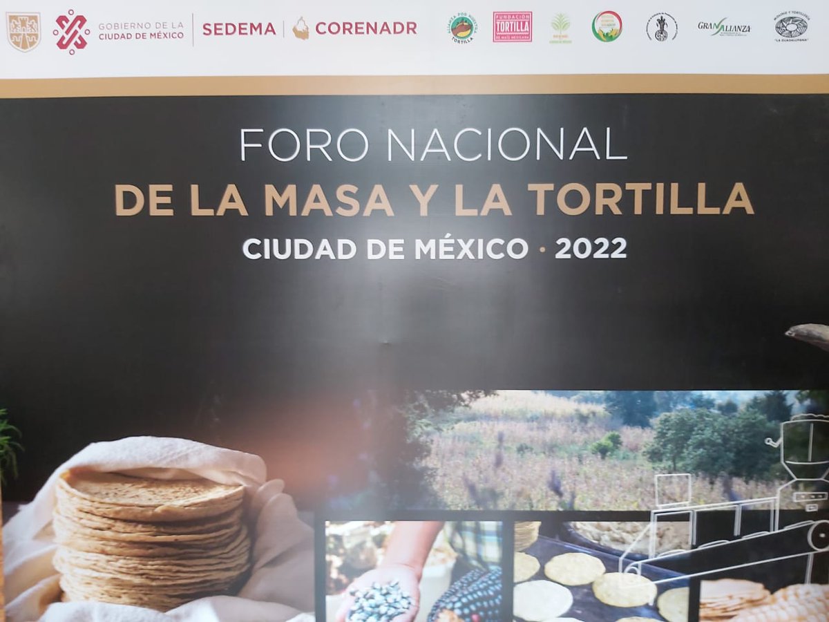 DNFMexico's tweet image. Foro Nacional de la Masa y la Tortilla
facebook.com/corenadroficia…
@MaizRed