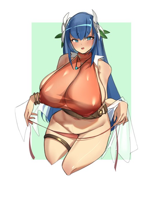 <リクエスト>シーダ(ファイアーエムブレム)(水着Ver.) @mk3jjj 