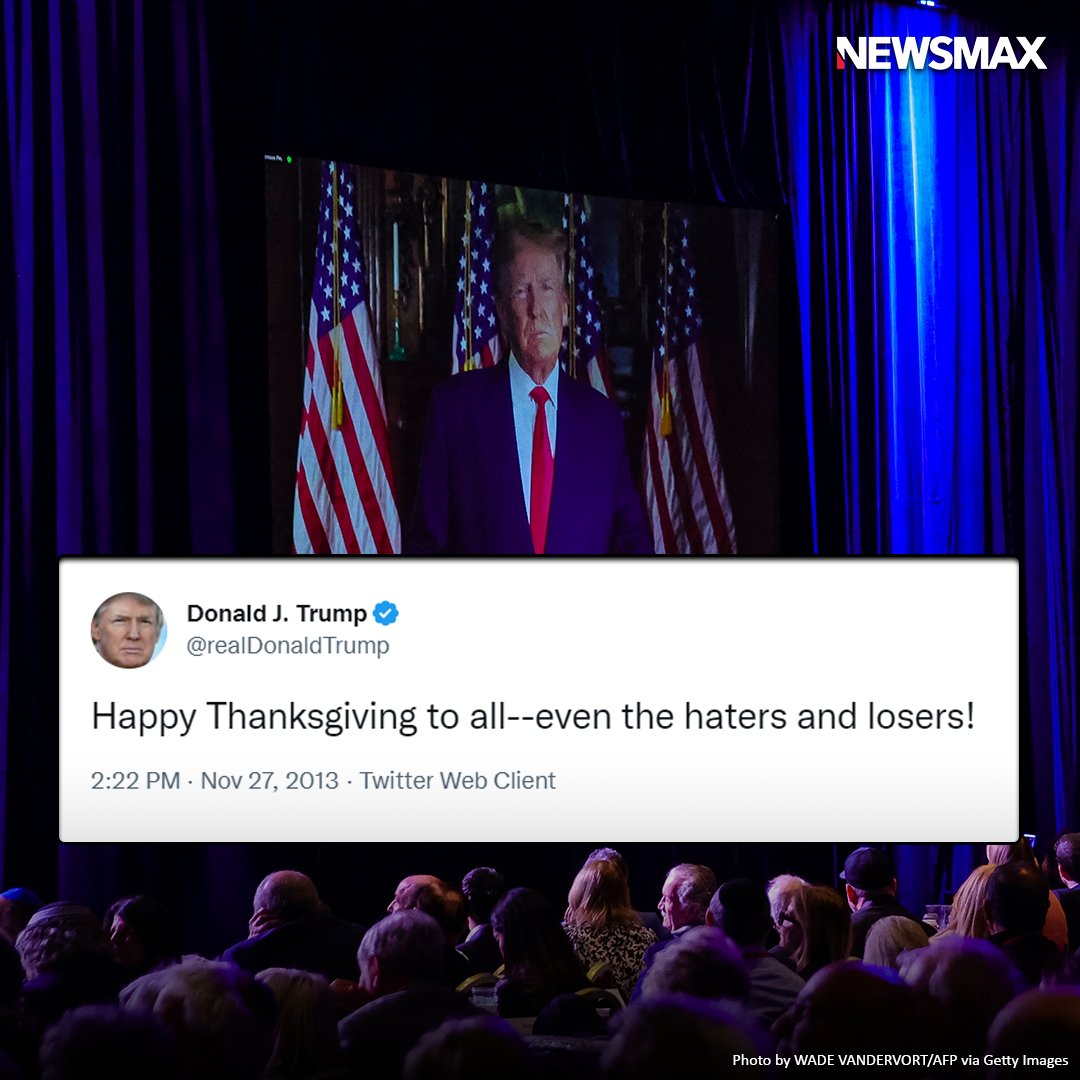 SEASON'S TWEETINGS: Trump's past tweets are back live on the platform since his account was reinstated - including old #Thanksgiving wishes. bit.ly/3EKz16g