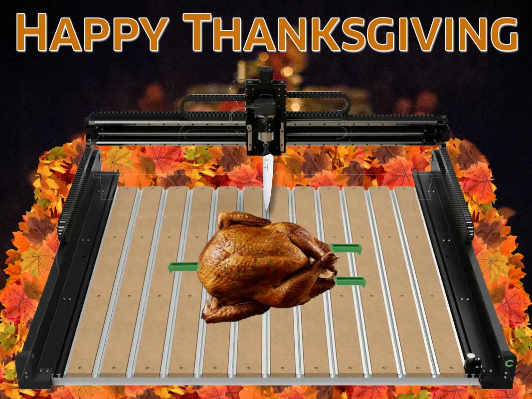 Happy Thanksgiving to you and yours - Team Carbide 3D