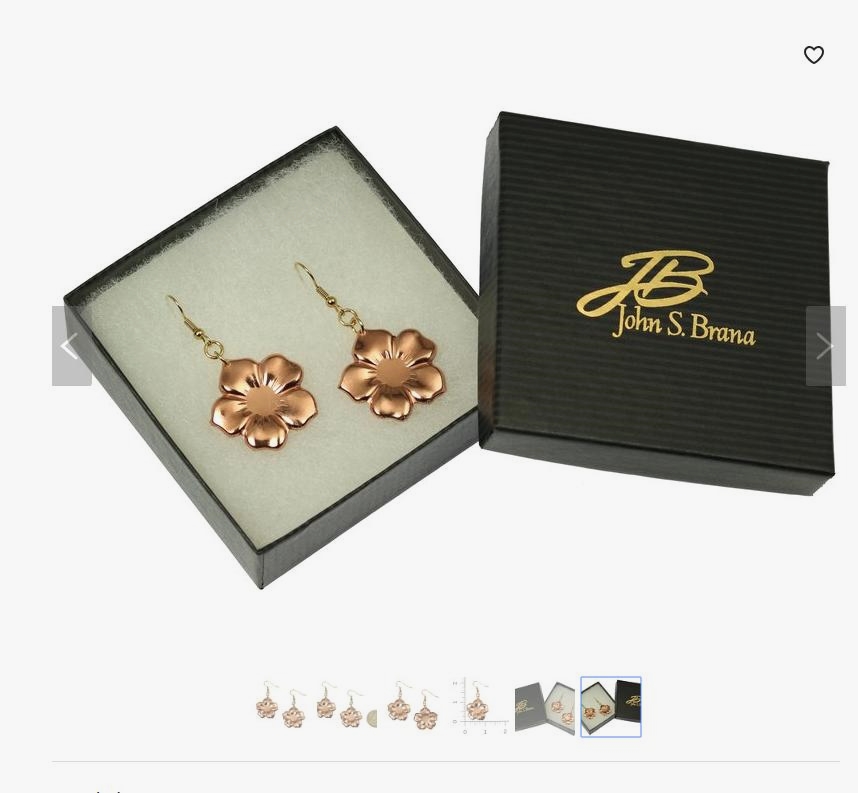 Attention-getting Copper Forget Me Not Flower Earrings Listed by Etsy #CopperEarrings #CopperAnniversary #Handcrafted #Fashion #Etsy etsy.com/listing/685100…