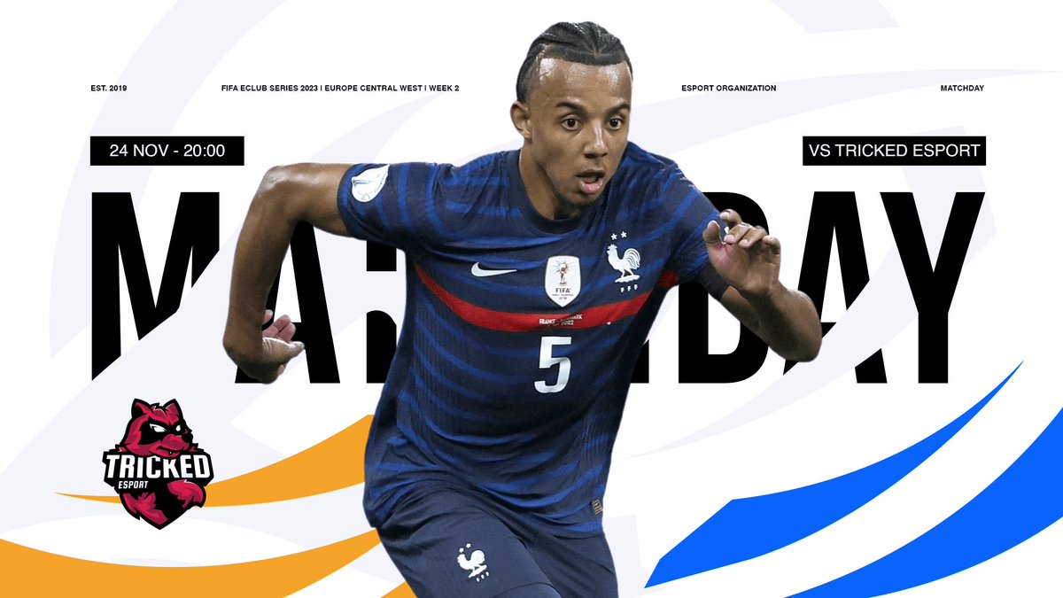 OracleEsport's tweet photo. ⚽️#FIFA23 | #eWorldCup
Plus qu'une victoire à aller chercher aujourd'hui pour rejouer demain !
🇫🇷 @xVirus_20 & @oRichardsons_
🆚 @TRICKED_esport
▶️ Round 3 du Winner Bracket
📺 https://t.co/gYton0Puqe
⏰ 20h00
#EyeOfVictory 👁️ https://t.co/ZUk3wEbmvx