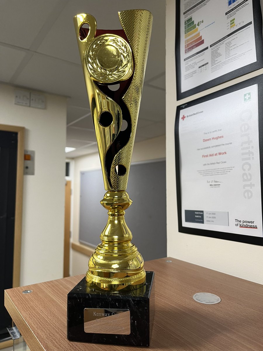 We only went and won the regional section of the Kenway cup! 😳 A massive well done to our team.