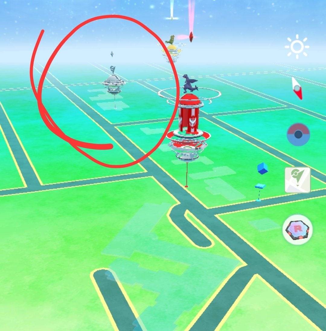 pretzelday96 TL49 on Twitter "I just watched a PokeStop turn into a gym 🥹 PokemonGo https//t