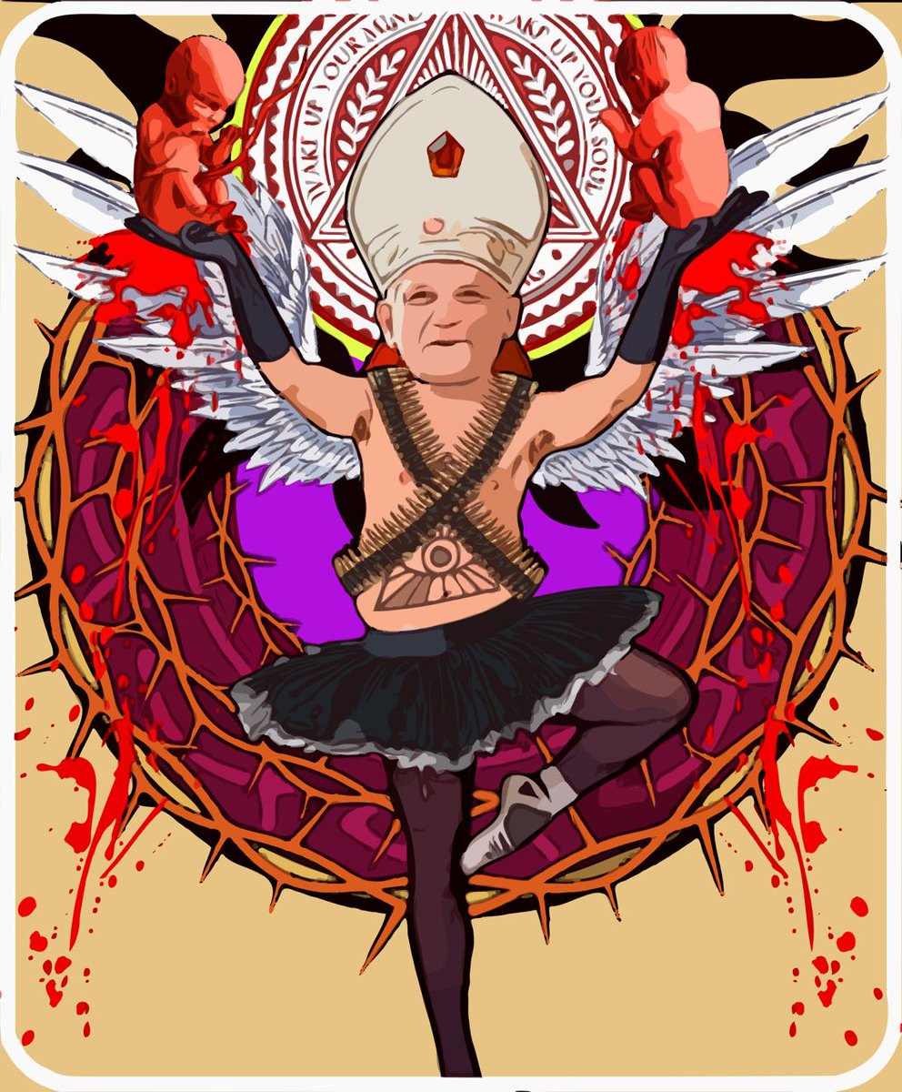 Jeremiel! New NFT collection, launching in December. Stay tunned. tiktaktoken.io 
#pope #Catholics #VisualArt #nft #LGBTQ #lgbtqiaofnovember #LGBTQatar #LGBTQI