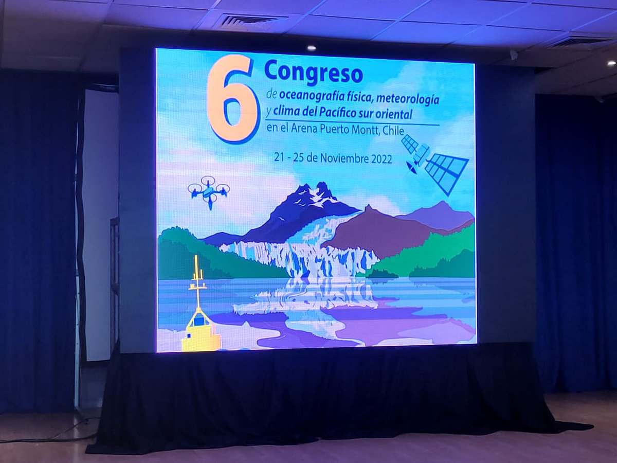 El Congreso de oceanografía física, meteorología y clima del pacífico sur oriental se está llevando a cabo en Puerto Montt🌊 y nuestra investigadora <a href="/UAustraldeChile/">Universidad Austral de Chile</a> <a href="/CentroIDEAL_CL/">Centro IDEAL</a> <a href="/COPASCoastal/">COPAS Coastal</a>, Dra. Andrea Piñones, estuvo presente con su estudio sobre conectividad marina