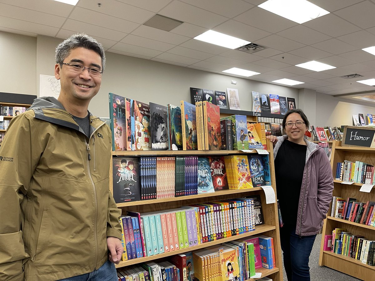 Kazu Kibuishi on Twitter "Amy amykibuishi and I stopped by