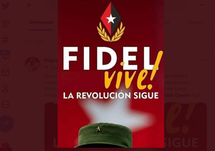 OneiGranma's tweet photo. #FidelVive por siempre en la memoria y el corazón de los agradecidos, de Cuba y el mundo. #FidelPorSiempre https://t.co/TQ0s08vpes
