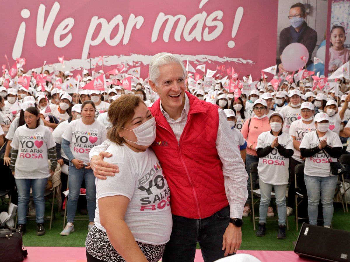 Las amas de casa son quienes sacan adelante a las familias, por eso tienen todo el apoyo del <a href="/Edomex/">Gobierno del Estado de México</a>. #SalarioRosa