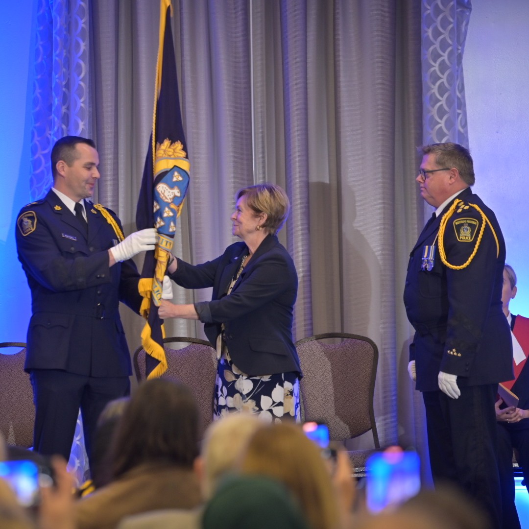 WRPSToday's tweet photo. With great honour, we welcome Chief Mark Crowell as the seventh Chief of Police for the WRPS.

"In Waterloo Region, we serve all and we do it with the utmost care, compassion, and commitment to our citizens. We will strive for excellence at every turn.” - Chief Crowell https://t.co/Tum8OCu8CY