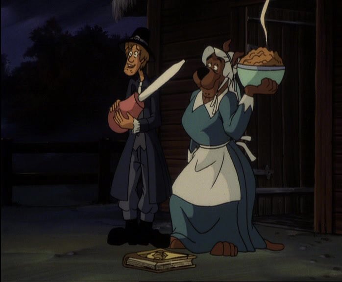 scoobyhistory's tweet image. Scooby-Doo and the Witch’s Ghost is a Thanksgiving movie!
#Thanksgiving