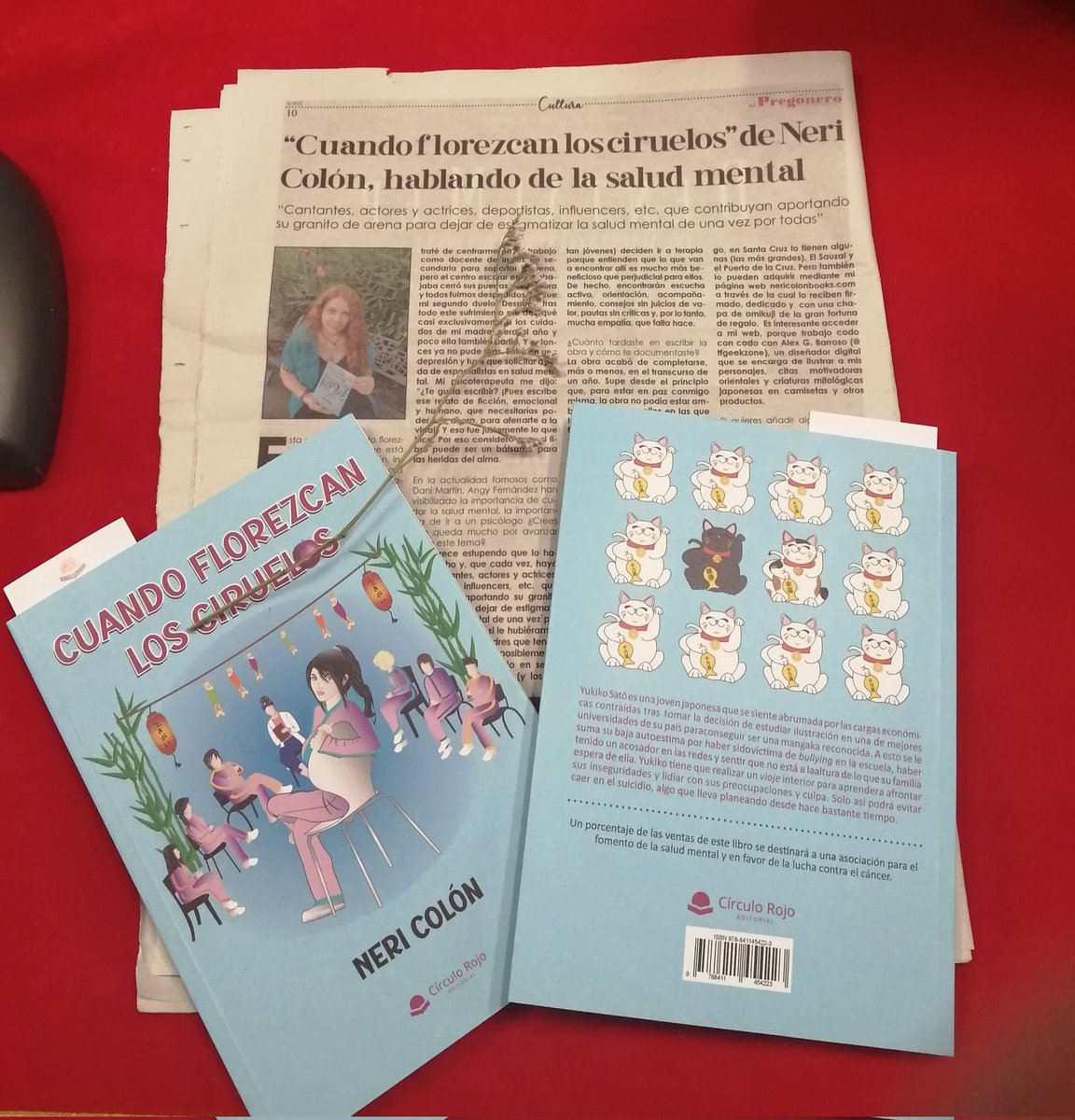 nericolonbooks's tweet photo. Casi tres meses de presentaciones y... todavía conservamos la emoción y el entusiasmo del primer día!!! 
#eresloquelees
#BiblioTEcuida
#BibliotecasPublicas
#cuandoflorezcanlosciruelos
#saludmentalyemocional https://t.co/K89SvSdw05