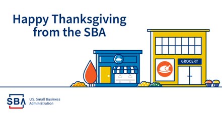 Happy Thanksgiving from all of us at the SBA Alaska District Office!#Thanksgiving