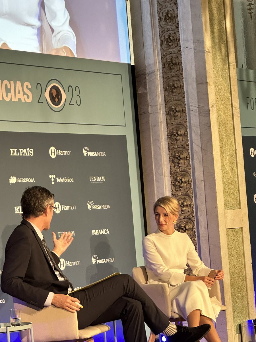 jnagore's tweet photo. Llevamos tanto hablando de crisis que este concepto ya no sirve para definir la actualidad. En @es_harmon preferimos hablar de cambio, oportunidades y tendencias.

Un año más, nuestro #ForoTendencias2023 con @el_pais se convierte en el epicentro del debate público sobre futuro. https://t.co/l3grgMXhDP