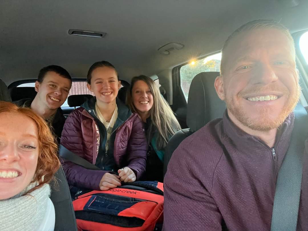 Wherever you're headed today, or if you're hosting, I hope there is good food, good company, and good cheer around your table. Happy Thanksgiving from our family to yours!