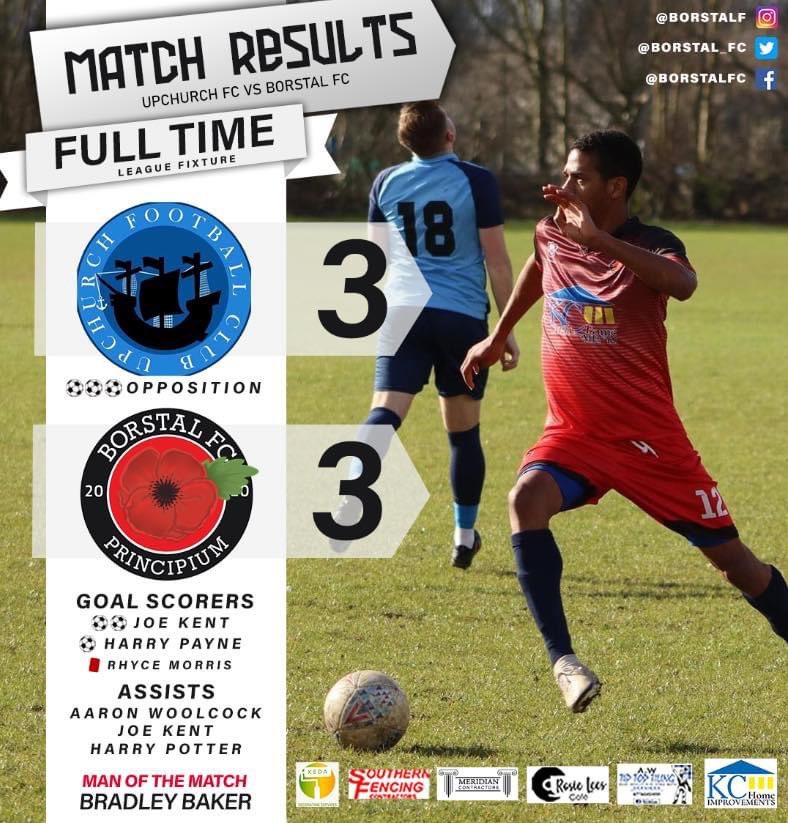 19/11/22 score card (last week)

After going ahead twice in this fixture we felt hard done by with the draw but if truth be told it was a fair result going to down to ten men at 2-2 the boys showed character again to fight to the end

Roll on Saturday …

#Principium 
#UTFB