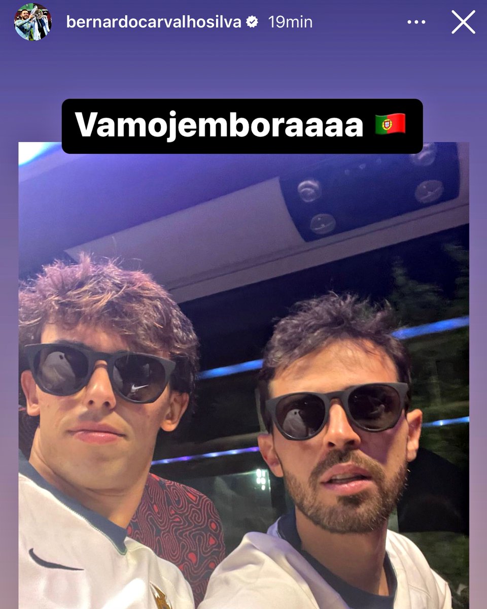 Feito por hoje 😎 <a href="/joaofelix70/">João Félix</a> <a href="/BernardoCSilva/">Bernardo Silva</a>