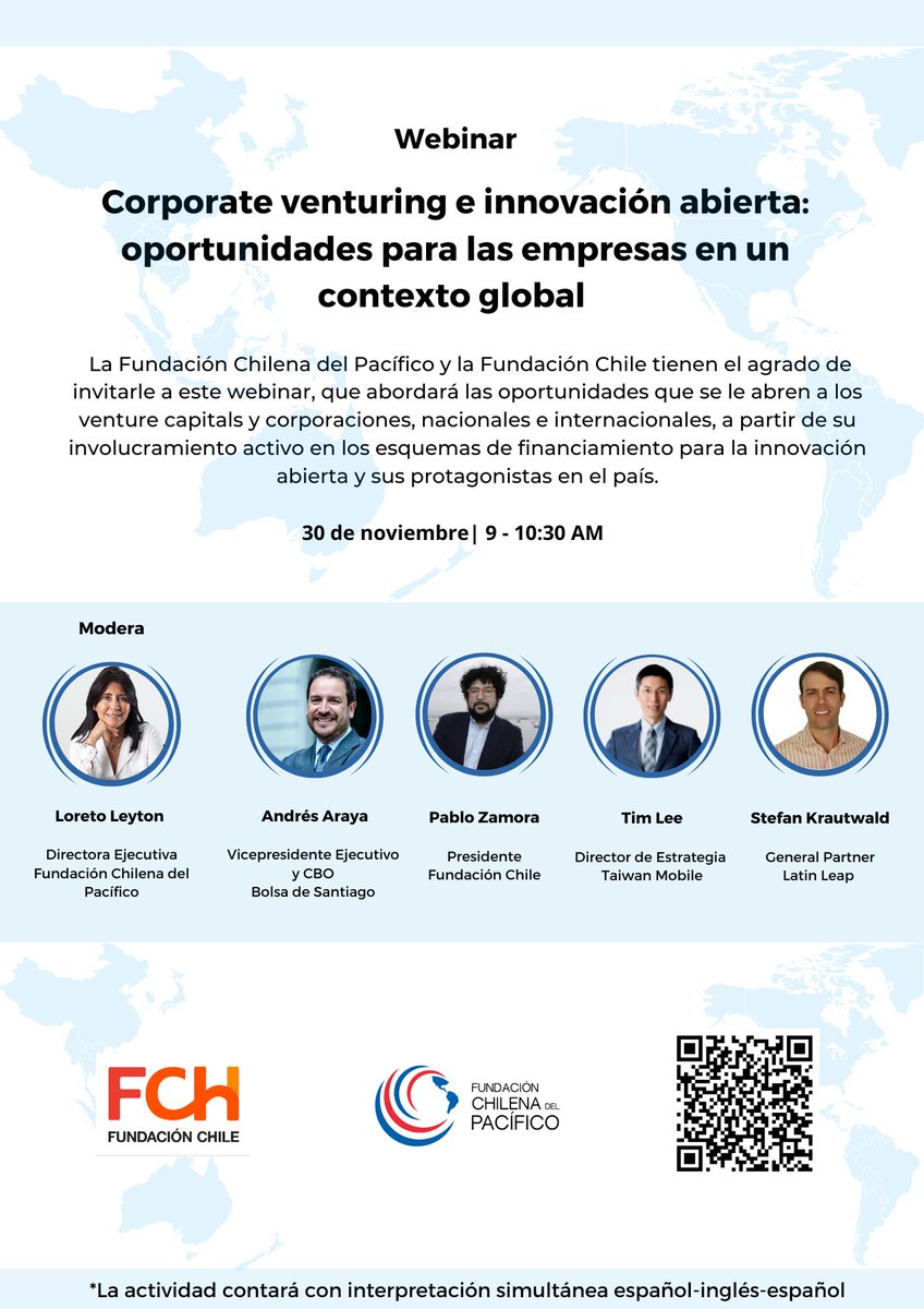 Junto a <a href="/fundacionchile/">Fundación Chile</a> los invitamos a este webinar sobre oportunidades para venture capitals y corporaciones, nacionales e internacionales, a partir de su involucramiento activo en los esquemas de financiamiento para la innovación abierta.

Inscripción: n9.cl/vtci5