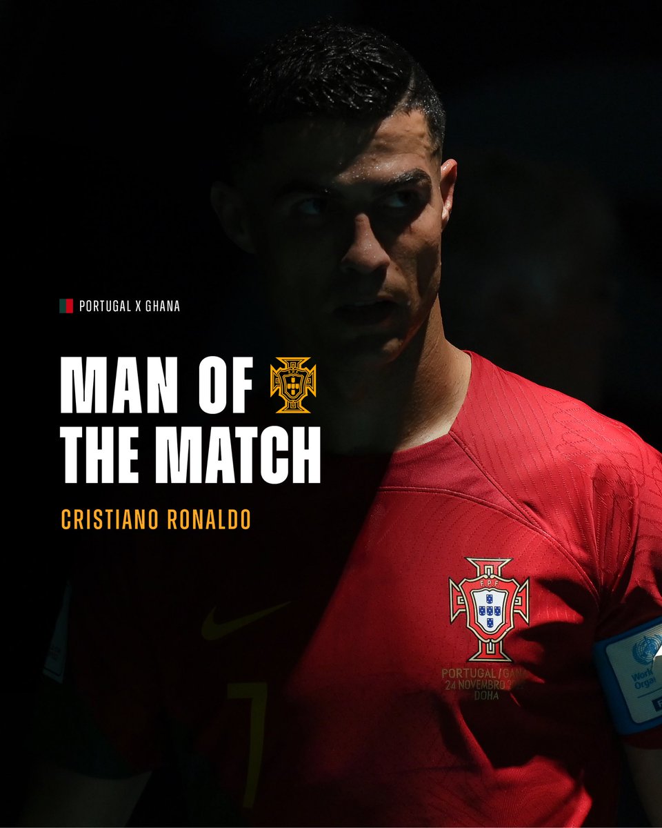 selecaoportugal's tweet photo. 🐐

#FIFAWorldCup @Cristiano https://t.co/P0ZDXTCoPG