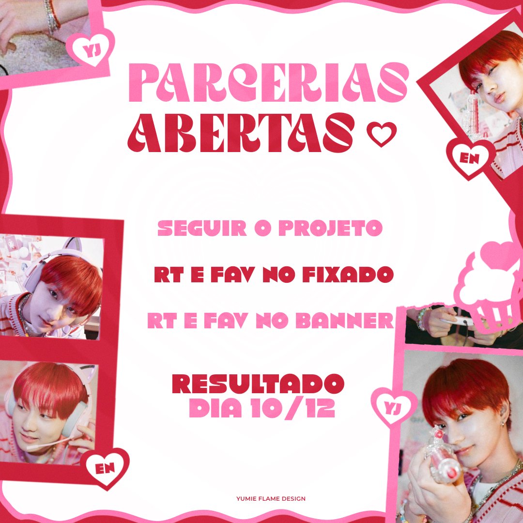 💖| Parcerias abertas! 
Nos da Flame Design estamos abrindo o nosso formulário para parcerias novas e renovação venha ser parceiro dos nosso projeto! 

🗓: Resultado: 10/12 

🔗| forms.gle/n6qMLj8ughS7p5…