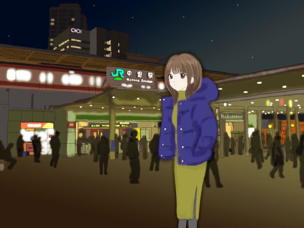 ぽつんと君が居たような気がする中野の駅前

KU〜KI/NUMBER GIRL

#ナンバーガール #イラスト #おえかき
youtu.be/-Jpd5EFhTMA