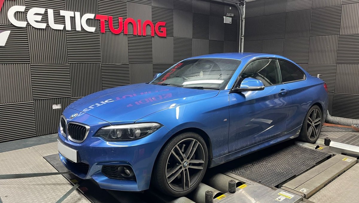 CelticTuning's tweet image. BMW 220i – 260bhp

An MY2017 220i in for tuning with the B48 engine and ZF8 transmission. Making some healthy gains throughout the entire rpm range at very low boost settings.

Stage 1 Tune = 260bhp &amp;amp; 290lbft

#B48 #bmw2series #220imsport
