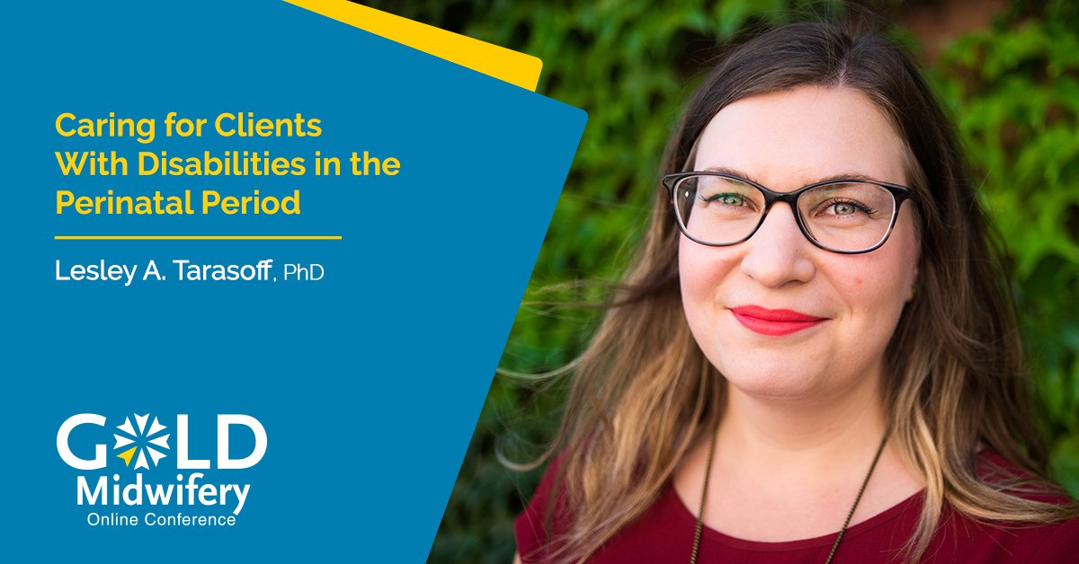GOLDMidwifery's tweet photo. Join us at #GOLDMidwifery2023 with @latarasoff for "Caring for Clients With Disabilities in the Perinatal Period"! Click through for full details: https://t.co/FqdX7XdXyl
#midwife #Midwiferycare #pregnancy #perinatal #postpartum #DisabledParents https://t.co/bf651khsw3