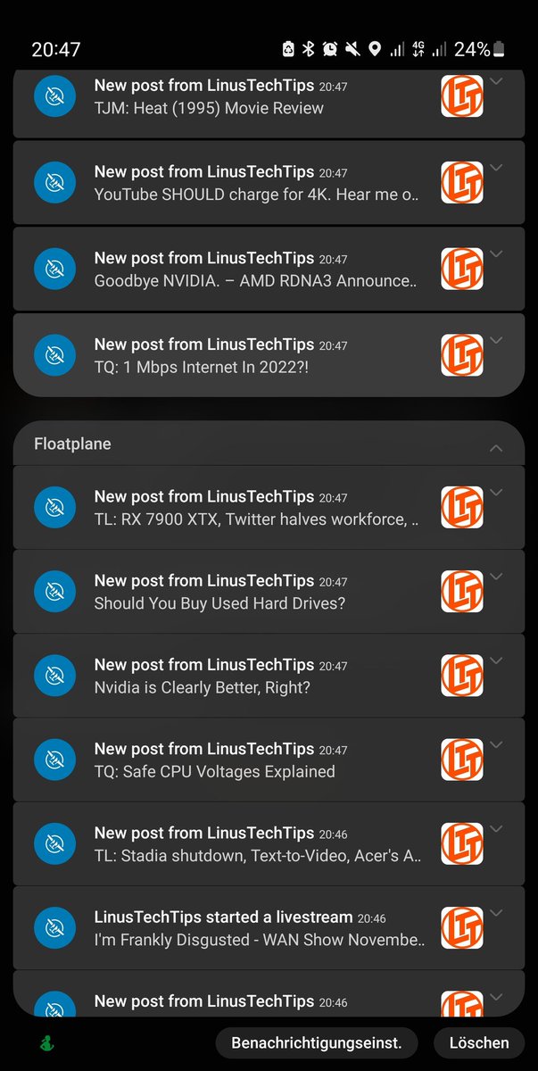 toruiDev's tweet photo. @floatplanemedia @LinusTech should there be this many notifications at once? https://t.co/pZthtptUWA