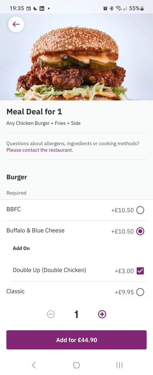Have you started secret surge pricing? Or is this some kind of error?  <a href="/Deliveroo/">Deliveroo</a> <a href="/DeliverooHelp/">Deliveroo Help</a>