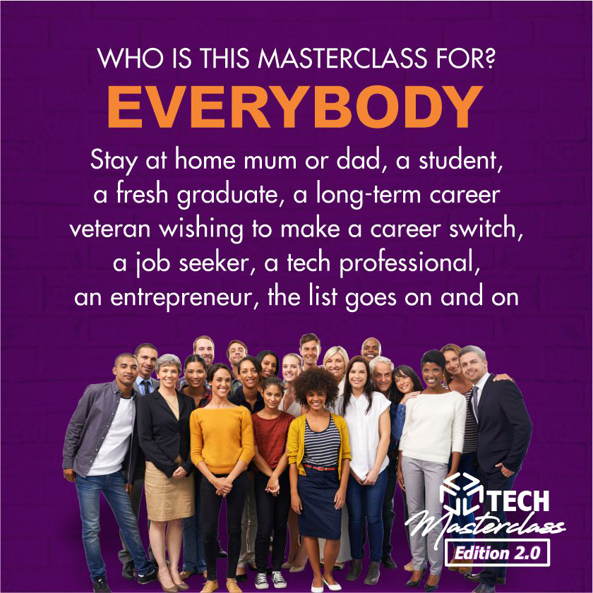 MasterclassTech's tweet image. This is &quot;THE&quot; Masterclass for those looking for a leg up in today&apos;s world.

To register: bit.ly/tech-mastercla…

Take a look at our offerings:
* Blockchain Tech &amp;amp; Cryptocurrency
* Cybersecurity
* Techpreneurship
* Digital Marketing 
* Data Analytics 
* Tech Sales 
* Tech HR