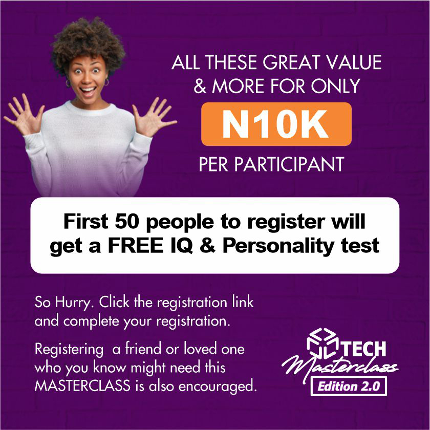MasterclassTech's tweet image. This is &quot;THE&quot; Masterclass for those looking for a leg up in today&apos;s world.

To register: bit.ly/tech-mastercla…

Take a look at our offerings:
* Blockchain Tech &amp;amp; Cryptocurrency
* Cybersecurity
* Techpreneurship
* Digital Marketing 
* Data Analytics 
* Tech Sales 
* Tech HR