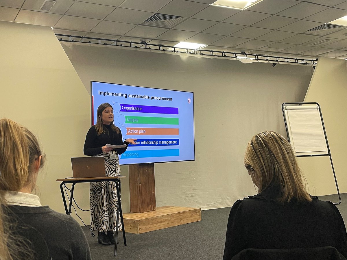 climatejsy's tweet photo. Yesterday #ecoactive business members had the chance to attend an informative session &amp; discussion on #sustainableprocurement.

Sustainable procurement (social value) is the process of integrating economic, social and environmental goals into procurement activity &amp; supply chains. https://t.co/OvMRAtn1Mi