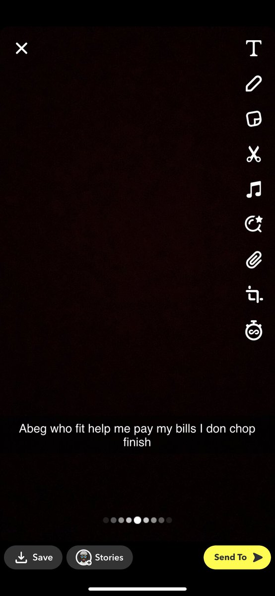 I’m at a bar in Lagos watching the Brazil game, I see a notification to receive an airdrop picture , I accept it and this is what I see 😂
