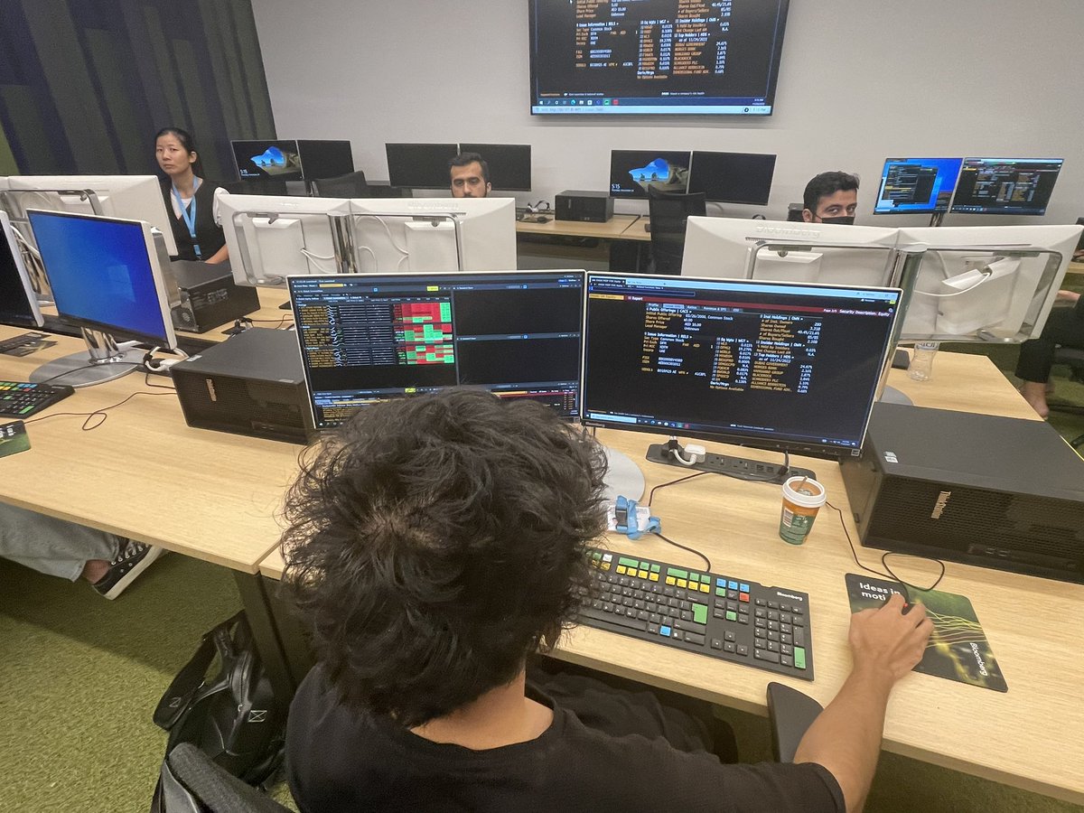 Another insightful session with our MSc students and staff in the #Bloomberg room. We were able to see variety of data and analysis that this platform is offering to us and our students creating unique experience in doing Accounting and Finance degrees at <a href="/HWUDubai/">Heriot-Watt Dubai</a> <a href="/EBS_Global/">Edinburgh Business School, Heriot-Watt University</a>