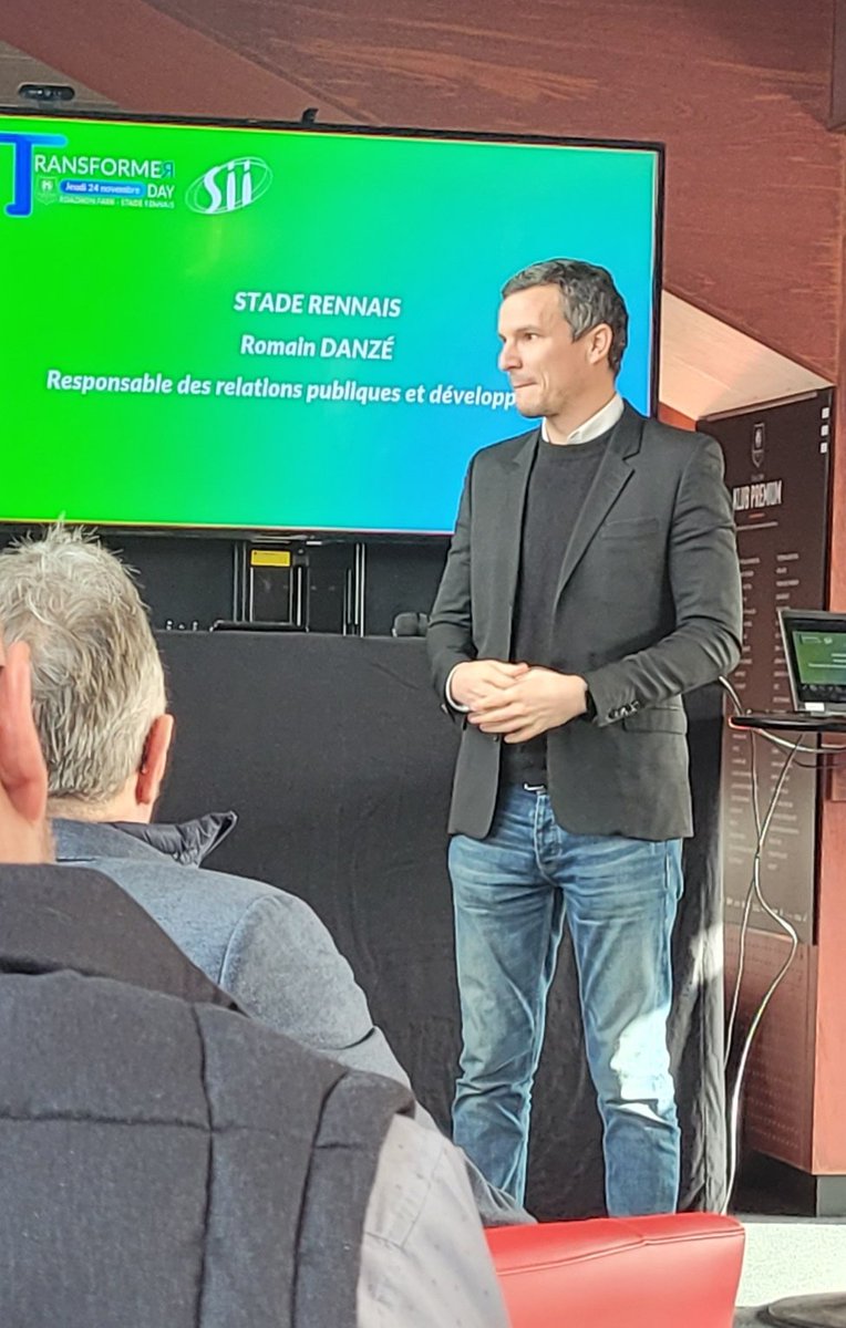 Yannick T. (@jylls35) on Twitter photo Merci <a href="/GroupeSII/">Groupe SII</a> <a href="/sii_ouest/">SII Ouest</a> pour cette journée d'échanges lors du TransformerDay au <a href="/staderennais/">Stade Rennais F.C.</a>. Un bel écrin pour parler agilité, innovation. Et visite surprise le midi de <a href="/Ladanze29/">Romain Danzé</a> qui nous a parlé data. <a href="/NolwennLorho/">Nolwenn Lorho</a> prête à commenter les prochains matchs ? Merci <a href="/GroupeSII/">Groupe SII</a> <a href="/sii_ouest/">SII Ouest</a> pour cette journée d'échanges lors du TransformerDay au <a href="/staderennais/">Stade Rennais F.C.</a>. Un bel écrin pour parler agilité, innovation. Et visite surprise le midi de <a href="/Ladanze29/">Romain Danzé</a> qui nous a parlé data. <a href="/NolwennLorho/">Nolwenn Lorho</a> prête à commenter les prochains matchs ?