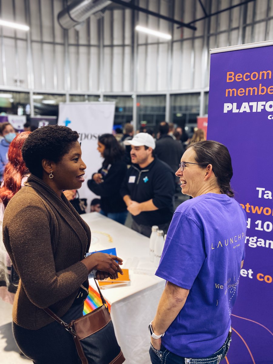 LaunchpadByVog's tweet photo. Career stories were shared, connections were made and the #yyctech community grew just a bit bigger last night.
Everyone's story and struggle are different but it’s always possible to pivot your career into tech.
@platformcalgary #techtalenttour https://t.co/FLvmYTh7YN