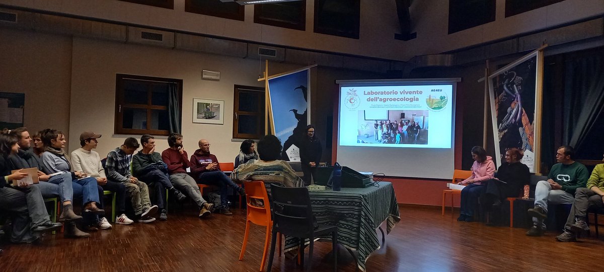 AliceMinichini's tweet photo. Happy to have joined the first Italian living lab of agroecology in Val Varaita funded by @AE4EU_H2020! Round tables on access to land, sustainable tourism, soil health with reseachers, farmers and practitioners! @UNISG @AgroecologyE https://t.co/VOAF3d80lW