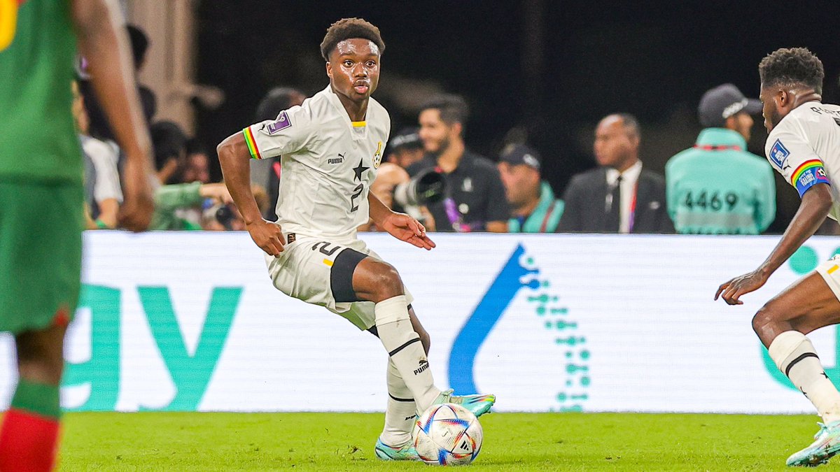 Brighton & Hove Albion (@officialbhafc) on Twitter photo A tough result for <a href="/GhanaBlackstars/">π¬π Black Stars</a>, but what a moment for <a href="/TariqLamptey/">Tariq Lamptey</a> who made his #FIFAWorldCup debut tonight. π A tough result for <a href="/GhanaBlackstars/">π¬π Black Stars</a>, but what a moment for <a href="/TariqLamptey/">Tariq Lamptey</a> who made his #FIFAWorldCup debut tonight. π