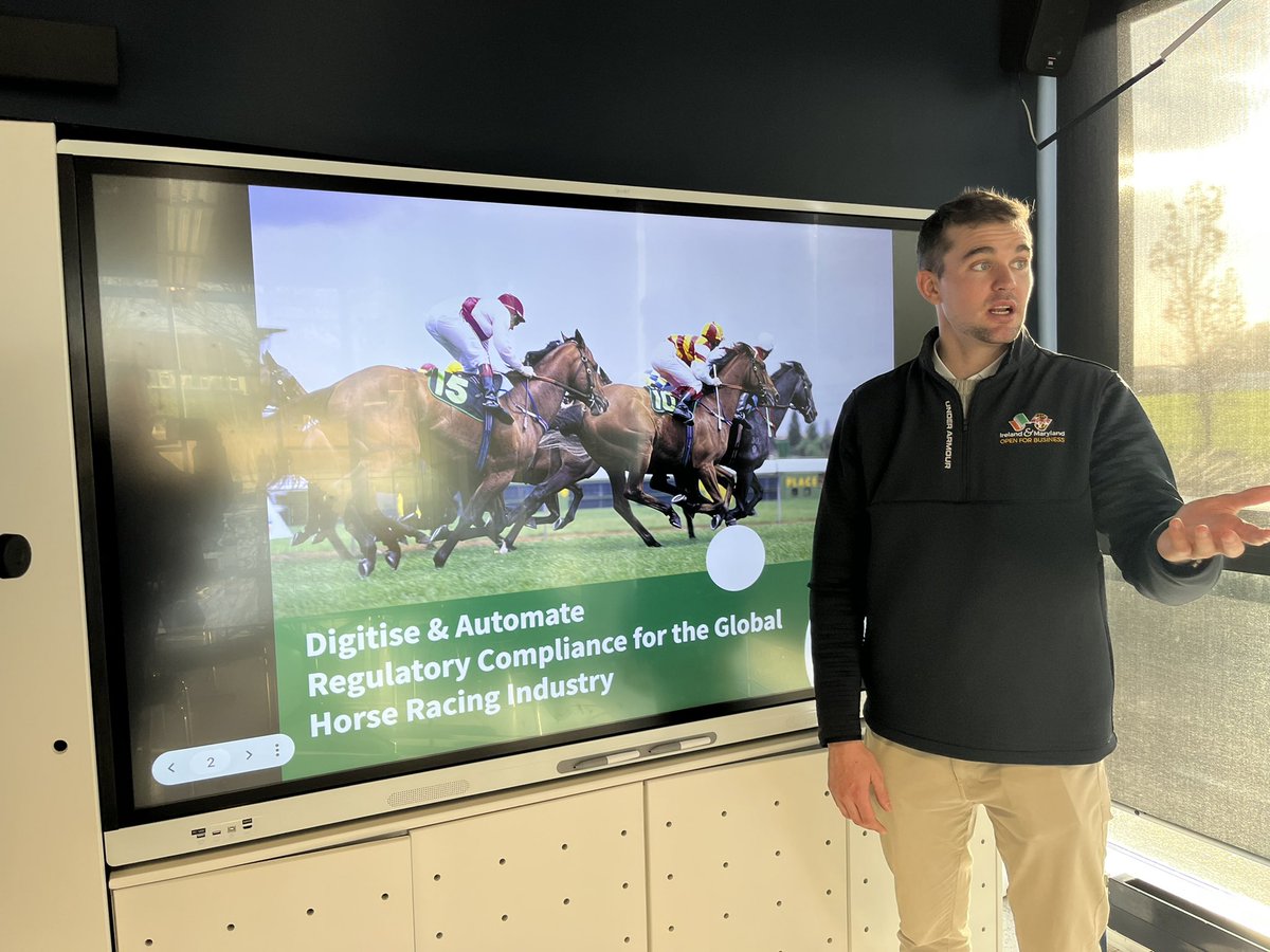 PierceDargan_'s tweet photo. Really enjoyed being back @MediaCubeIADT to talk with the new intake of @EI_NewFrontiers companies about what we have done since we were in the Cube with @EquineMediRec! #Startups #MediaCube https://t.co/H96u8jE1rN