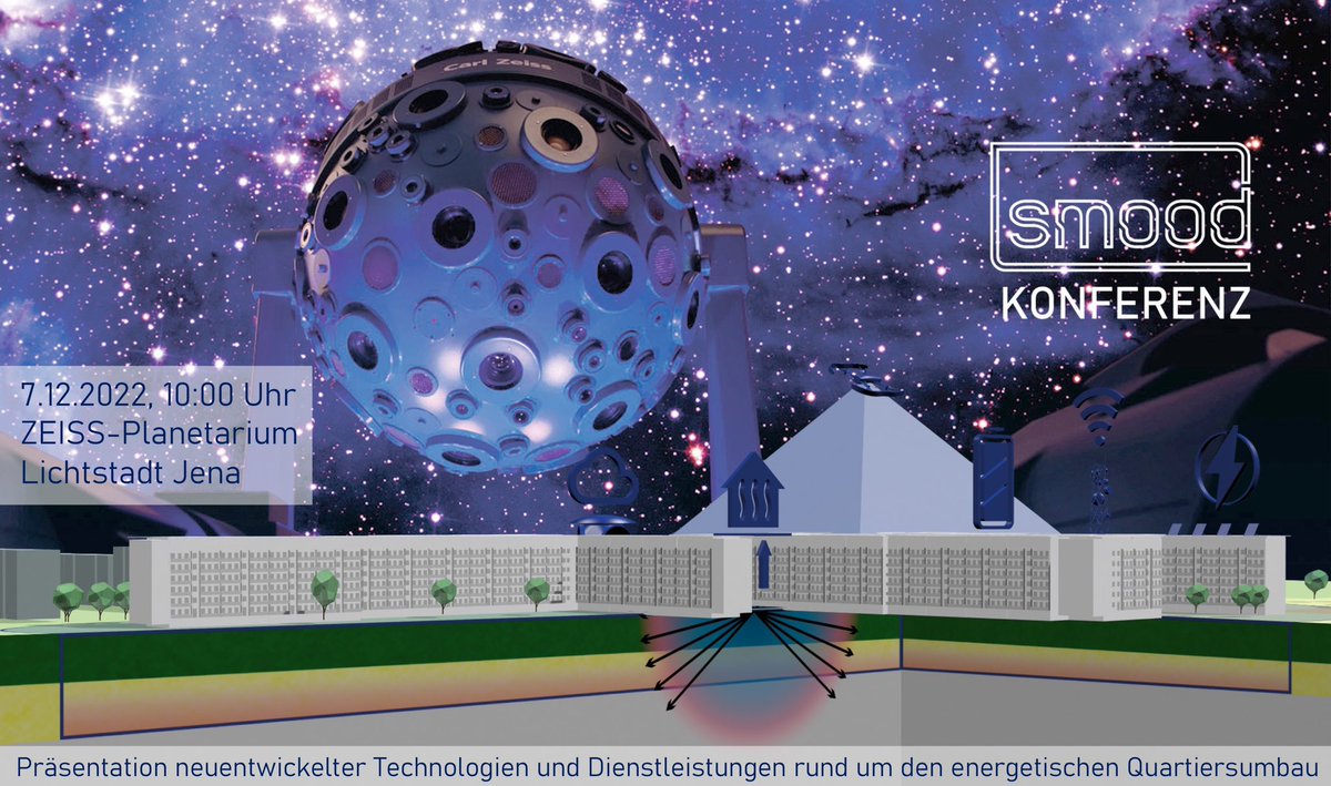 readytotakeoff! #smoodKONFERENZ 7.12. ZEISS Planetarium mit spacigen Demos innovativer Technologien &amp; Dienstleistungen #Quartiersumbau. Programm &amp; Anmeldung: bit.ly/3GFwpba <a href="/AJK_Kuhlmann/">Andreas Kuhlmann</a> @AnjaSiegesmund <a href="/schneidercar/">Carsten Schneider</a> <a href="/JenaerTweets/">Jenaer Tweets</a> <a href="/StadtwerkeJena/">Stadtwerke Jena Gruppe</a> @ThEEN_eV @JanaLiebe_