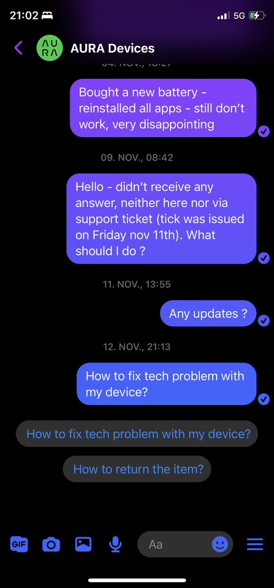 felur81's tweet photo. @aura_help @auradevices How often shall I do so ? https://t.co/y32MxDusr8
