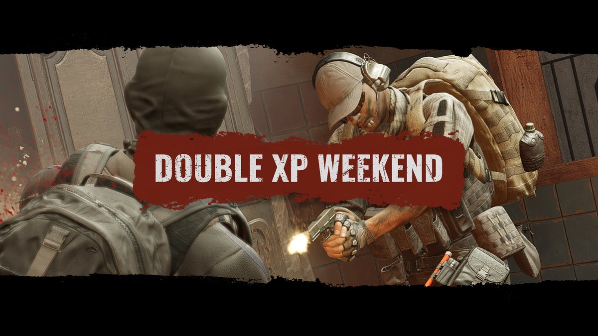 InsurgencyGame's tweet photo. 🚨 Double XP weekend is live from now until November 28th at 4pm UTC! https://t.co/vVB7C66dwC