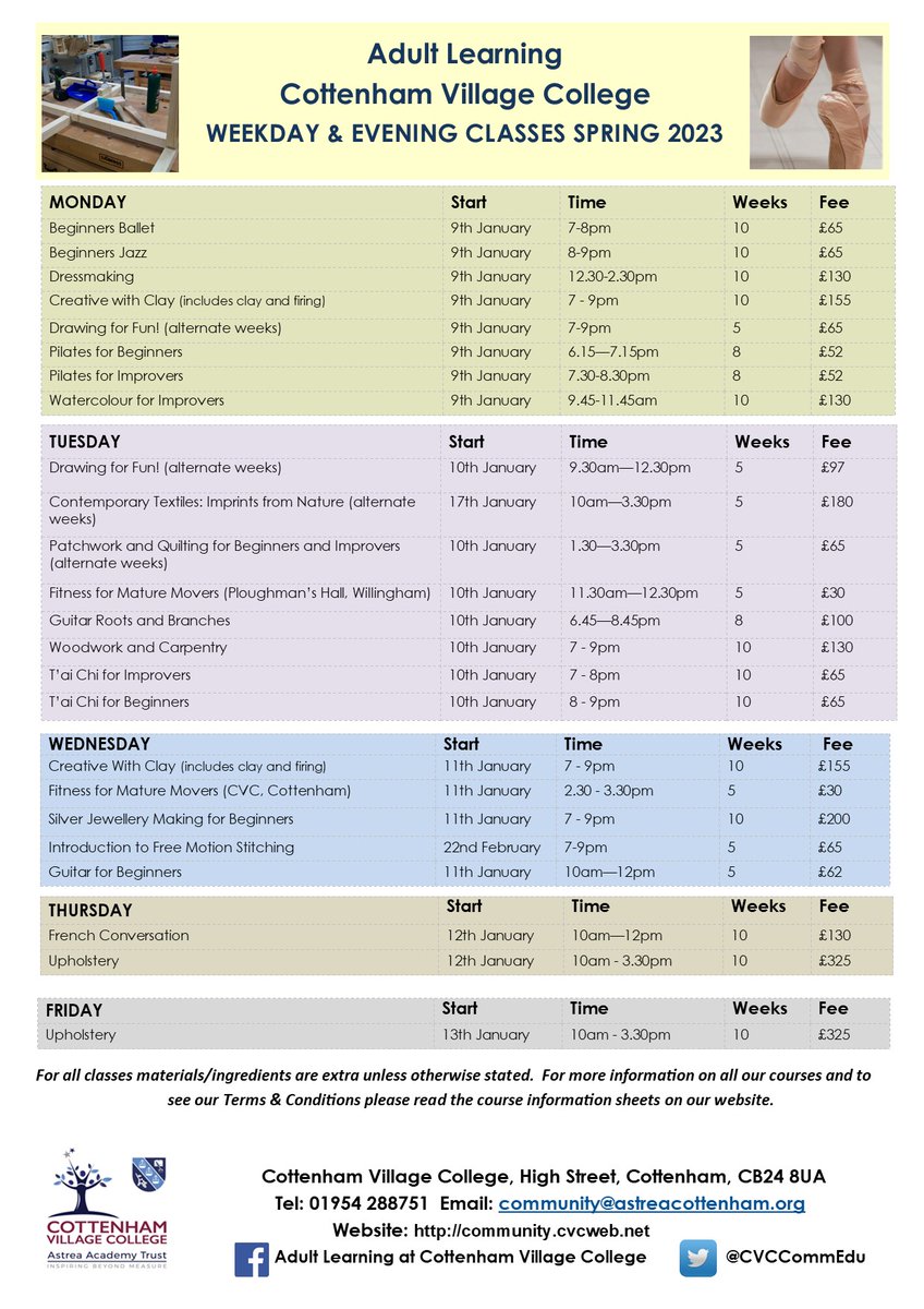 Spring term courses starting January 2023 - mailchi.mp/be6c5d017e29/s…