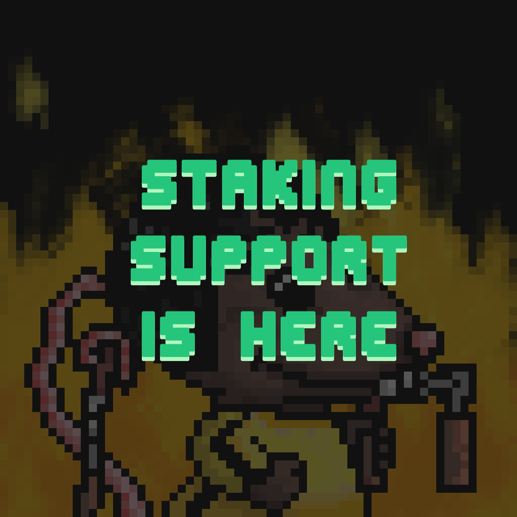 Aptos Rats - Dead Builders (@pyraschemers) on Twitter photo Staking support is live ๐
<a href="/MoversNFT/">Aptos (MOVE)Rs NFT</a> holders can now get their staking role using our holder verification tool!
We can now offer staking support for our tool to our partners.
(Experimental for now and may have some hiccups, but of course we will tackle any issues a always!) Staking support is live ๐
<a href="/MoversNFT/">Aptos (MOVE)Rs NFT</a> holders can now get their staking role using our holder verification tool!
We can now offer staking support for our tool to our partners.
(Experimental for now and may have some hiccups, but of course we will tackle any issues a always!)
