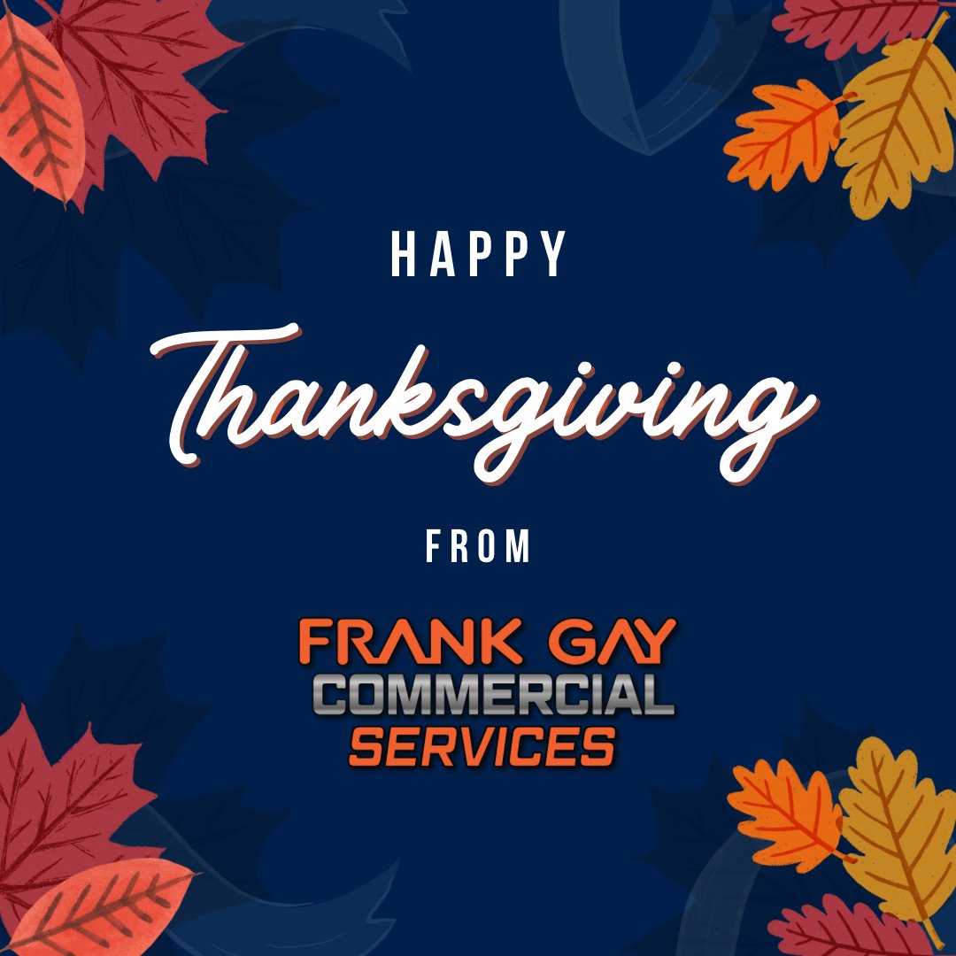 fgcommercial's tweet photo. Happy Thanksgiving 🍂 We are thankful for our hardworking team and our clients that trust FGC to provide for their business 🦃 https://t.co/HHZju13wck
