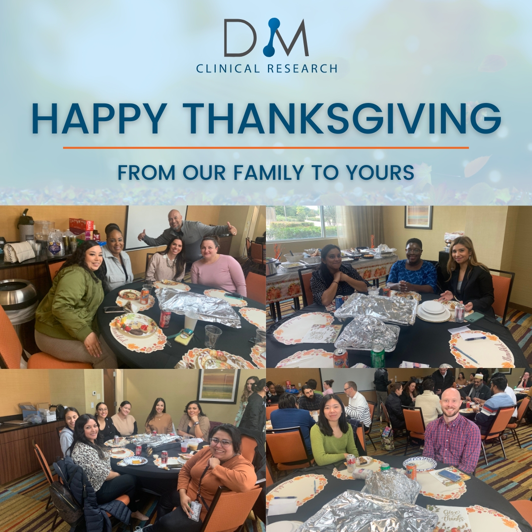 Happy Thanksgiving from DM Clinical!