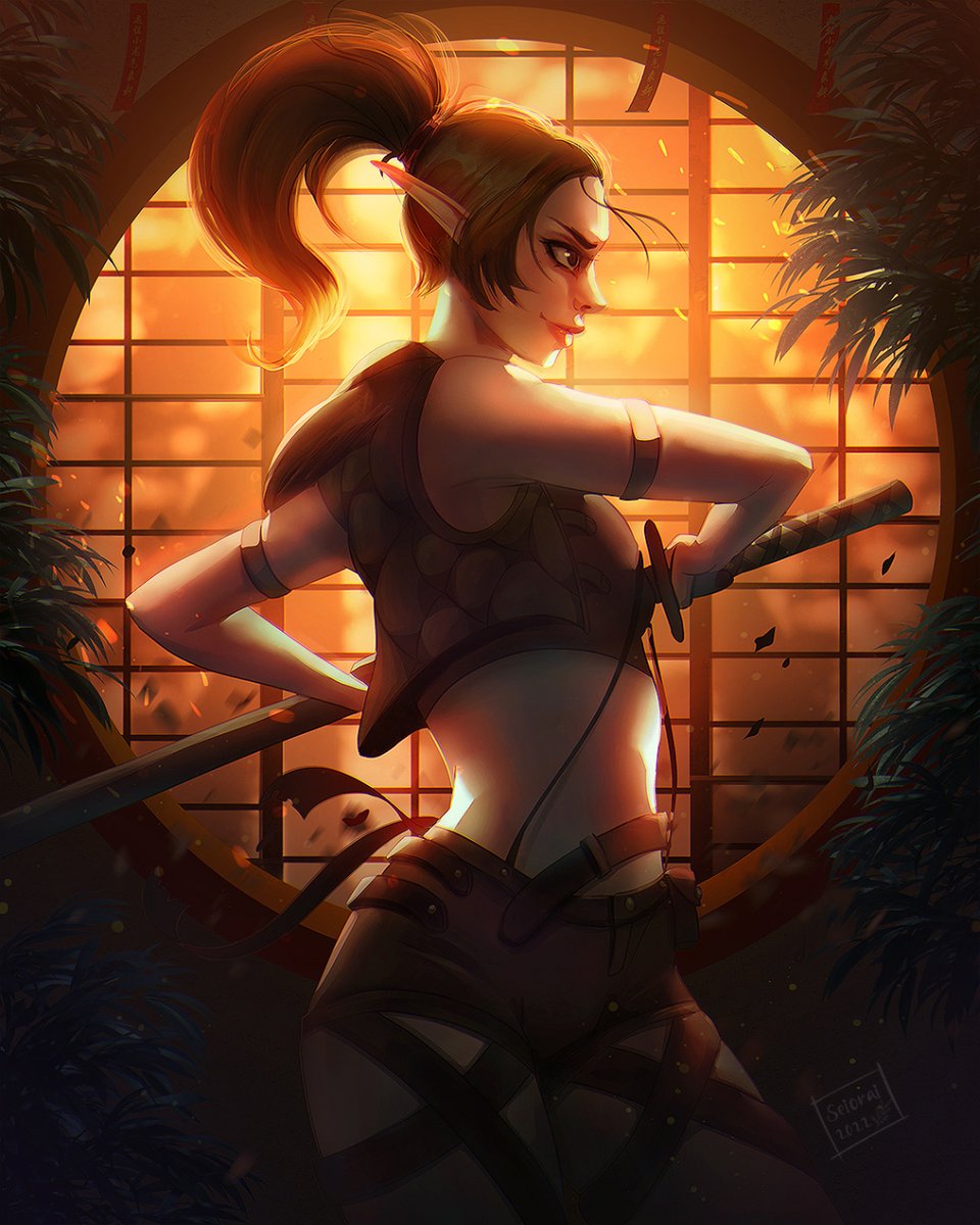 Seiorai's tweet photo. Been testing out this new coloring style :)
#animegirl #drawing #illustrationart #digitalart #drawingfantasy #drawingsketch #animeart #animedrawing #drawinganime #sketchbook #illustration_daily #digitaldrawing #digitalpainting #characterillustration #fantasyart #drawingmanga https://t.co/MoXk68Yfke