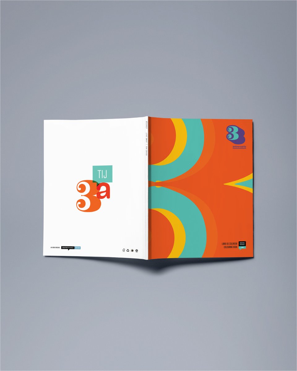 helloenigma's tweet image. Amamos los libros ✨
En 2017 realizamos el diseño editorial y la portada de un #coloringbook, para celebrar el 3er aniversario de @Tijuana_CM. Con esta colaboración, compartimos la empatía de la comunidad creativa a la que pertenecemos. 
#CMTij #CreativeMornings #ProudSponsors